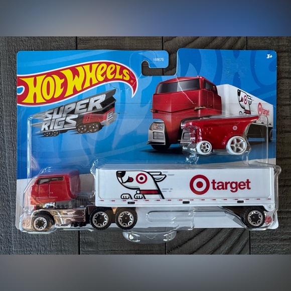 Hot Wheels - Bullseye's - Target Super Rigs Toy Truck - Picture 1 of 6